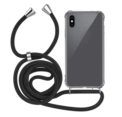 Produktbild von Hülle Handykette Für Apple iPhone X / Xs Handyhülle in Schwarz