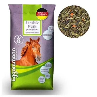 Zdjęcie produktu dla Eggersmann Sensitive Müsli – musli dla koni, bez zbóż, 15 kg