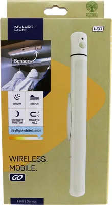 Obrázok produktu pre Müller-Licht 27700016 Portable mini light (+ motion detector) LED (monochrome) White