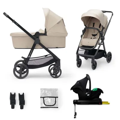 Immagine prodotto di Kinderkraft NEWLY Passeggino 4-in-1 fino a 22 kg con MINK PRO i-Size e navicella Beige