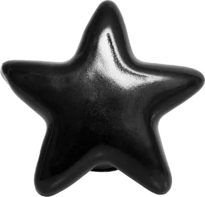 Produktbild von Knauf Stern einfarbig schwarz