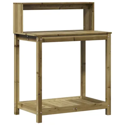 Produktbild von Pflanztisch Ablagen 82,5x50x109,5 cm Imprägniertes Kiefernholz