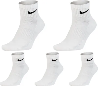 Produktbild von 5 Paar Nike Socken Herren Damen - Farbe: weiß - Größe: 38-42