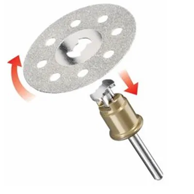Immagine prodotto di Dremel SC545, Disco da taglio, pietra, diamante, 20000 giri/min, Dremel, grigio