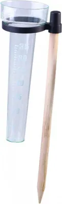 Produktbild von Famanu Regenmesser mit Halter - Wetterstation - Ideal für den Garten