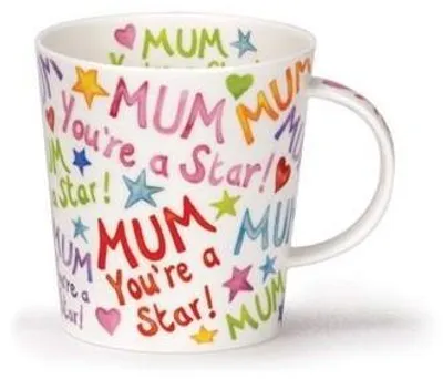 Tasse Mama du bist ein Star, Bone China, 320 ml, Lomond