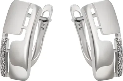 Produktbild von joella damen ohrringe - silber, one size