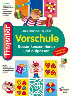 Produktbild von Vorschule. Besser konzentrieren und aufpassen