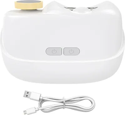 Produktbild von Elektrische Nagelschere mit LED-Licht, 2 einstellbaren Geschwindigkeiten und Aufbewahrungsbox; geeignet für Erwachsene und Kinder.