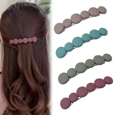 Produktbild von Automatische Haarclips für Frauen, 4 Stück, Vintage-Design, für dünnes und dickes Haar