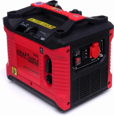Produktbild von KRAFT&DELE | Stromgenerator, Tragbare Inverter Stromerzeuger, Superleise, Leichter, 1500W, 230V, für Outdoor, Camping, Wohnwagen Notstromaggregat Garage