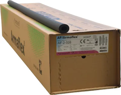 Produktbild von AF/Armaflex® Armacell® Kälte Kautschuk Isolierung AF2 Ausführung: 28 mm Rohr x 12,5 mm Isolierstärke