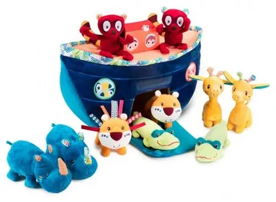 Image de Ma premiere arche de noe - lilliputiens - 83089 - bateau et animaux