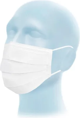 Produktbild von SUAVEL® Protec Plus - OP Gesichtsmaske - 3 lagig, weiß - 50 Stück