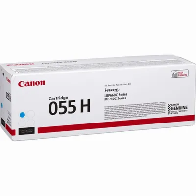 Produktbild von Canon Toner Cartridge 055 H C cyan