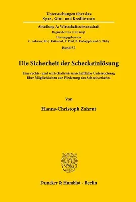 Produktbild von Die Sicherheit der Scheckeinlösung.