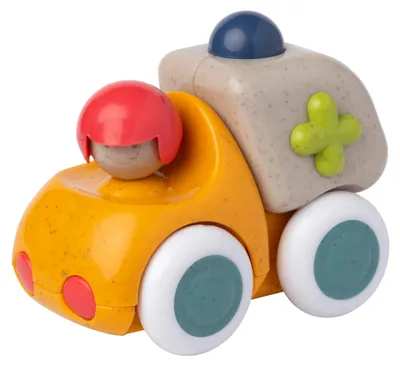 Immagine prodotto di Tolo ambulanza giocattolo - giocattoli sostenibili per bambini piccoli