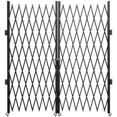 Produktbild von Faltbares Sicherheitstor - Falttür mit Industriellem Einfahrtszaun - 310x156cm