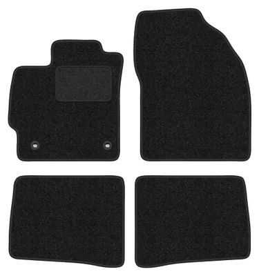 Imagen del producto de Alfombrillas de moqueta para Toyota Prius III XW30 2011-2015 (hatchback) – juego de 4 piezas, antracita, a medida – Wielganizator ANTHRA