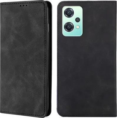 Produktbild von Mobigear Retro Slim  Realme 9 Pro Hülle Klapphülle Geldbörse - Schwarz