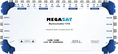 Produktbild von Megasat Multiswitch 17/8,NT