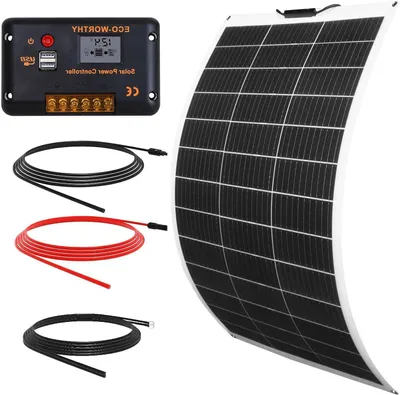 Obrázek produktu pro Solární panel - Skládací solární panel - Přenosný solární panel - Flexibilní solární panel