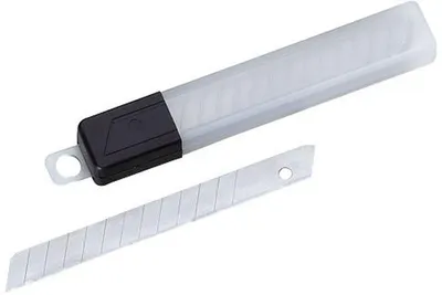 Produktbild von Alco 12 Ersatzklingen für Cutter, 9 mm, SB-Verpackung