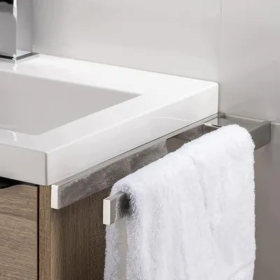 Zdjęcie produktu dla Wieszak na ręcznik 40 cm samoprzylepny stal nierdzewna do łazienki