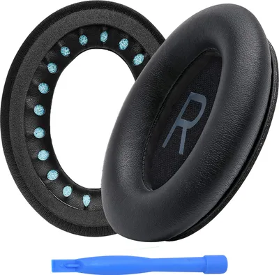 Produktbild von MMOBIEL Ersatz Ohrpolster für Bose QuietComfort 45 (QC45) / QuietComfort SE/ New– Schwar