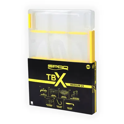 Produktbild von Spro Kunstköderboxen Zubehörbox TBX 25M CLEAR 250x175x25CM