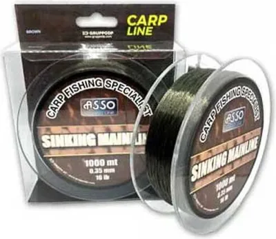 Immagine prodotto di Asso Sinking Mainline 1000 m Lenza per carpe Trasparente 0,280 mm Trasparente 0,280 mm