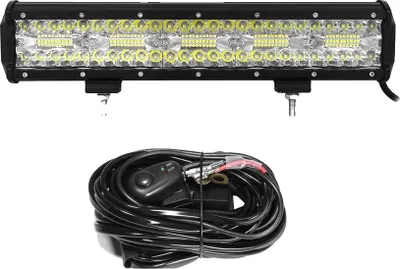 Immagine prodotto di Striscia luminosa a LED, alta luminosità, design impermeabile, 15in 300W con cavo