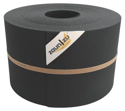 Produktbild von Sichtschutzstreifen PP zaun|zu DELUX Rolle 50m Anthrazit 50m