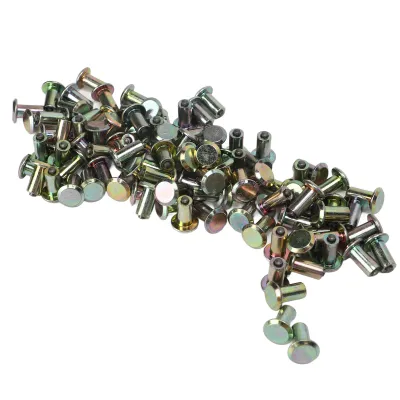 Produktbild von 100PCS Reifenspikes Anti-Rutsch Universal verzinkte Oberfläche Radreifen Spikes für SUV Gabelstapler