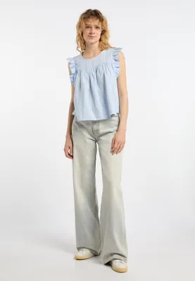 Produktbild von SAPORTA damen bluse - hellblau, XL