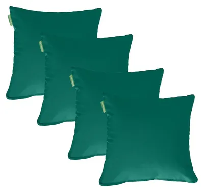 Immagine prodotto di Cuscino da giardino - Impermeabile - 45 x 45 cm - Set da 4 pezzi - Verde