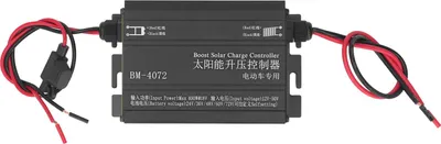 Image de Régulateur solaire MPPT pour batteries 24 V, 36 V, 48 V, 60 V et 72 V de voitures et vélos électriques (12–50 V, 400 W)