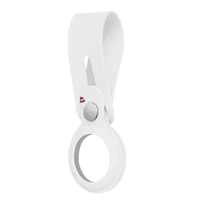 Obrázok produktu pre Ochranný kryt Decoded Silicone Airloop pre Apple AirTag, biely