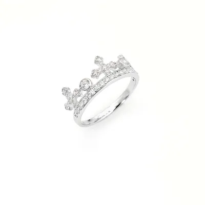 Immagine prodotto di Anelli Amen Argento 12 Collezione Corone - donna