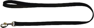 Produktbild von VEGAS Leine schwarz, genäht 20mm / 100cm