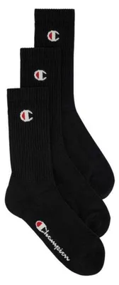 Image de Champion - Chaussettes pour hommes/femmes unies (lot de 3) PP9719 (34 EU - 38 EU) (noir)