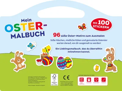 Produktbild von Mein Oster-Malbuch