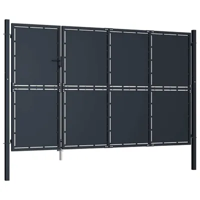 Immagine prodotto di Cancello da Giardino in Acciaio 350x200 cm Antracite