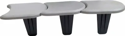 Obrázek produktu pro KAXL Plastový obrubník - palisáda 3,8m, 115mm IPAK1 PALISADE (různé barvy) Barva: Šedá