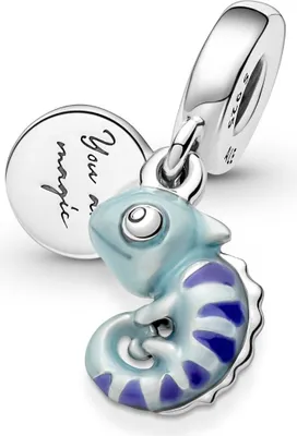Obrázok produktu pre Pandora prvesok 791676C01 Chamelen meniaci farbu Strieborn prvesok meniaci farbu