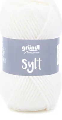 Produktbild von Gründl Sylt Wolle 130m 100g Strickgarn Häkelgarn Baumwolle Polyacryl Mix