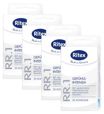 Produktbild von 80x Ritex RR1. Kondome Gefühlsecht - Standardgröße