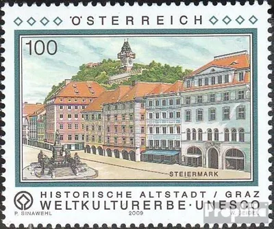 Produktbild von Briefmarken Österreich 2009 Mi 2815 (kompl.Ausg.) gestempelt UNESCO-Welterbe