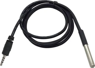 Produktbild von Tauchfähiger Temperatursensor SONOFF DS18B20 Schwarz