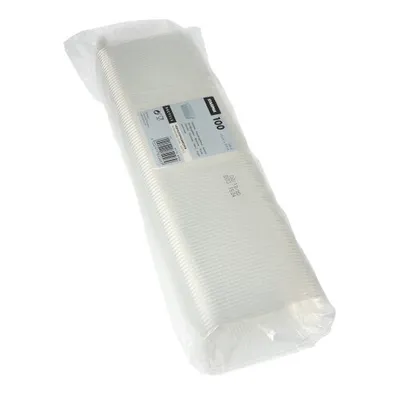 Produktbild von 24000 Verpackungsbecher, PP eckig 200 ml 3,9 cm x 8,1 cm x 10,8 cm transparent